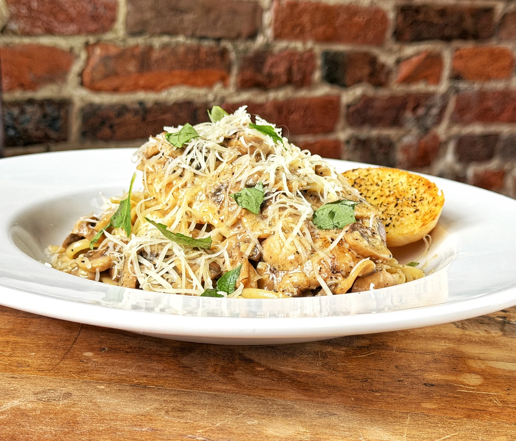 Chicken Marsala.
